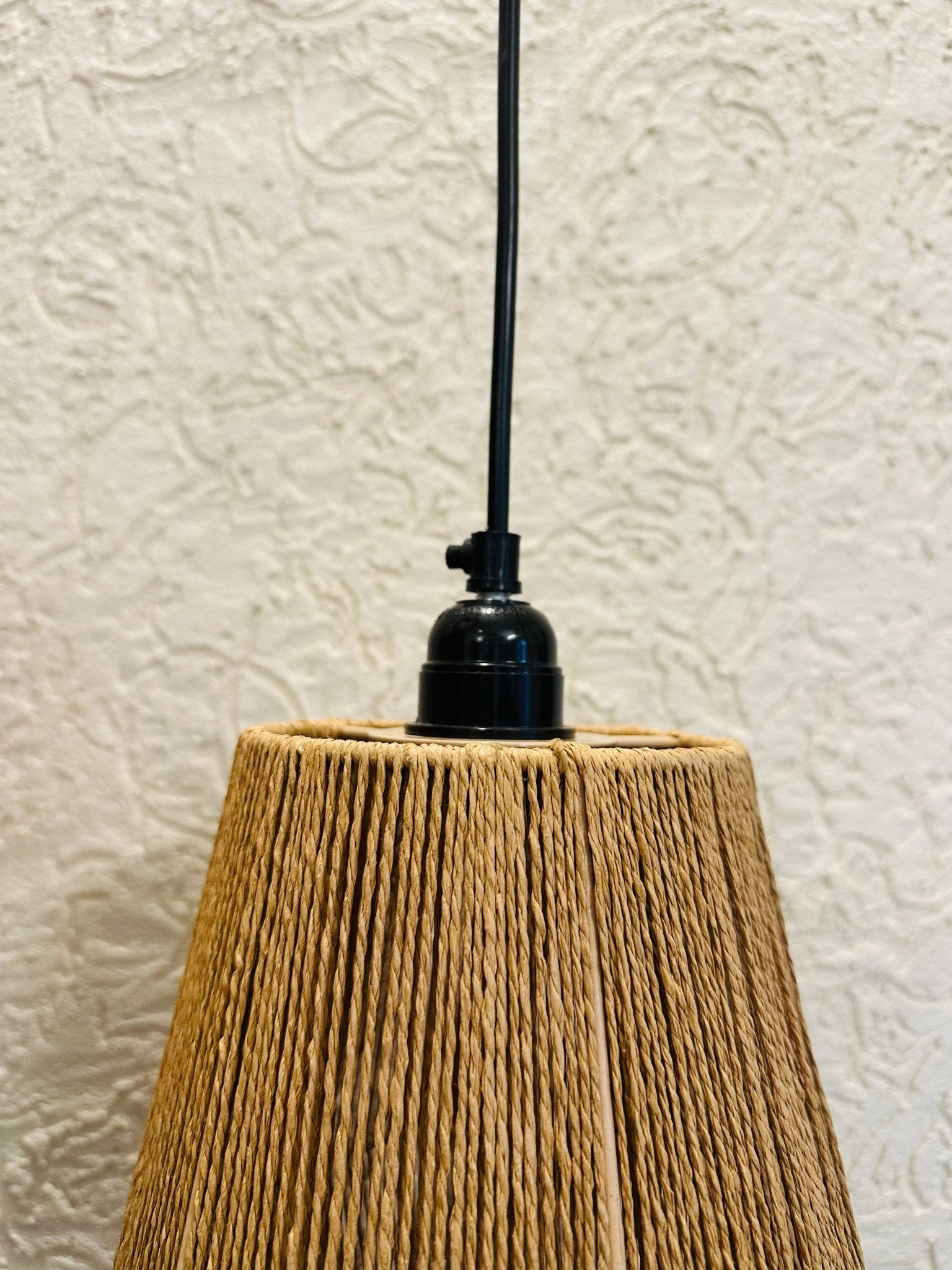 Lantern Weave Jute Pendant Light - TesuPendant Light