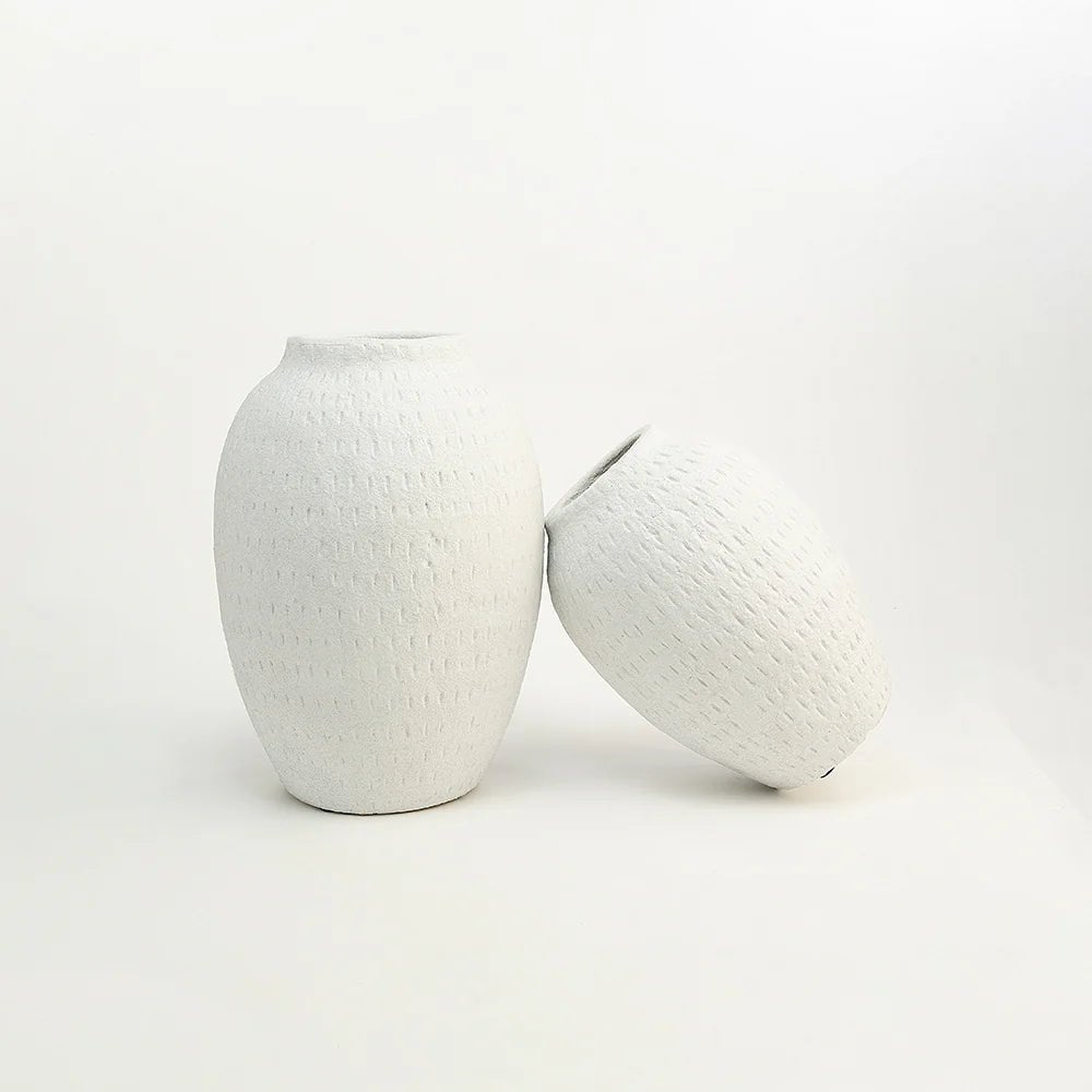 Lino Terr Vase Pair - TesuVases