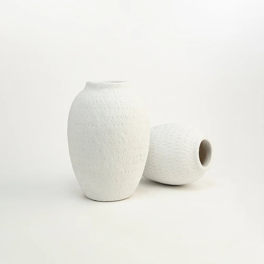 Lino Terr Vase Pair - TesuVases