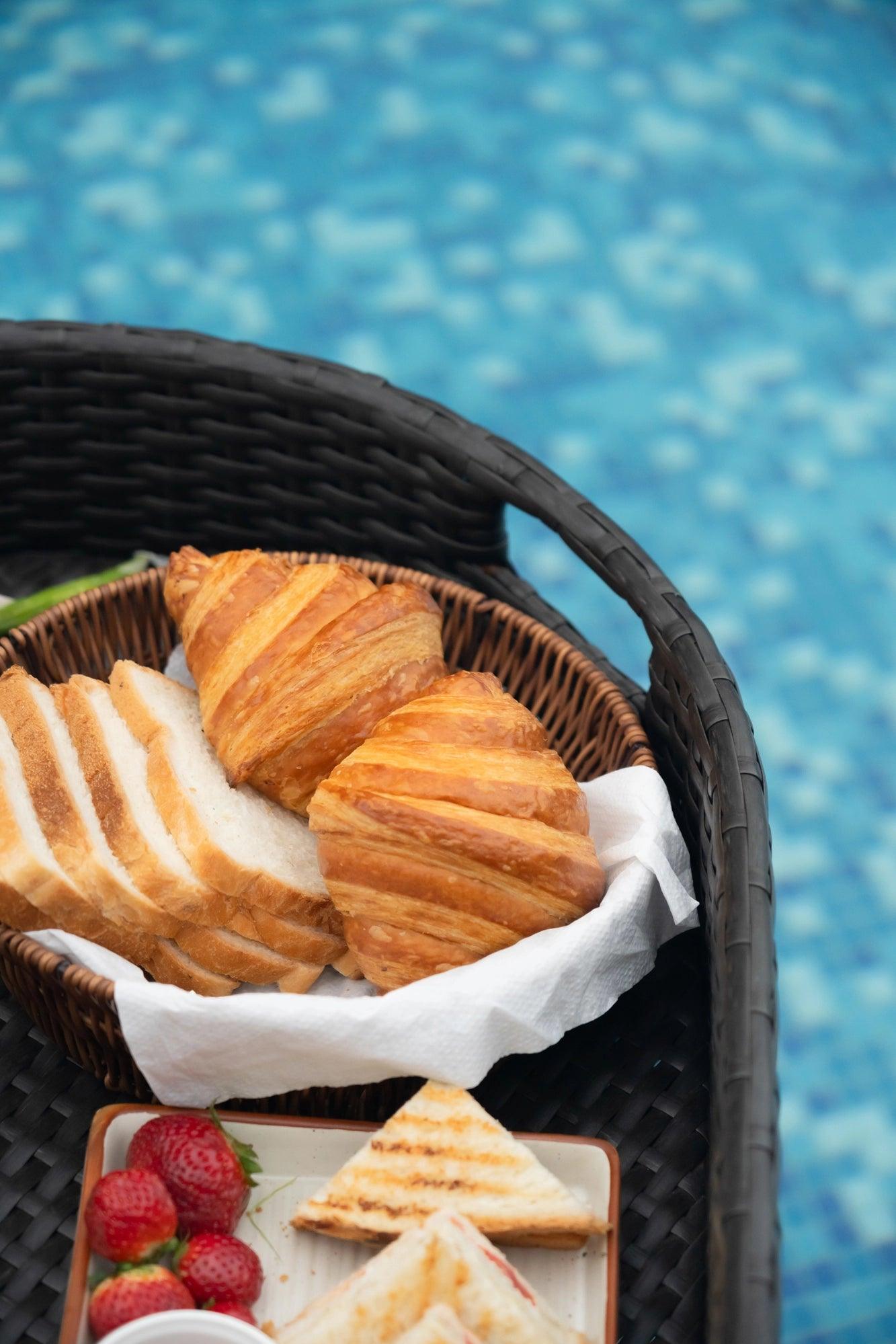Luxury Brown Heart Shape Floating Serving Tray - Romantic Waterproof Pool & Spa Tray - TesuFloating Trays