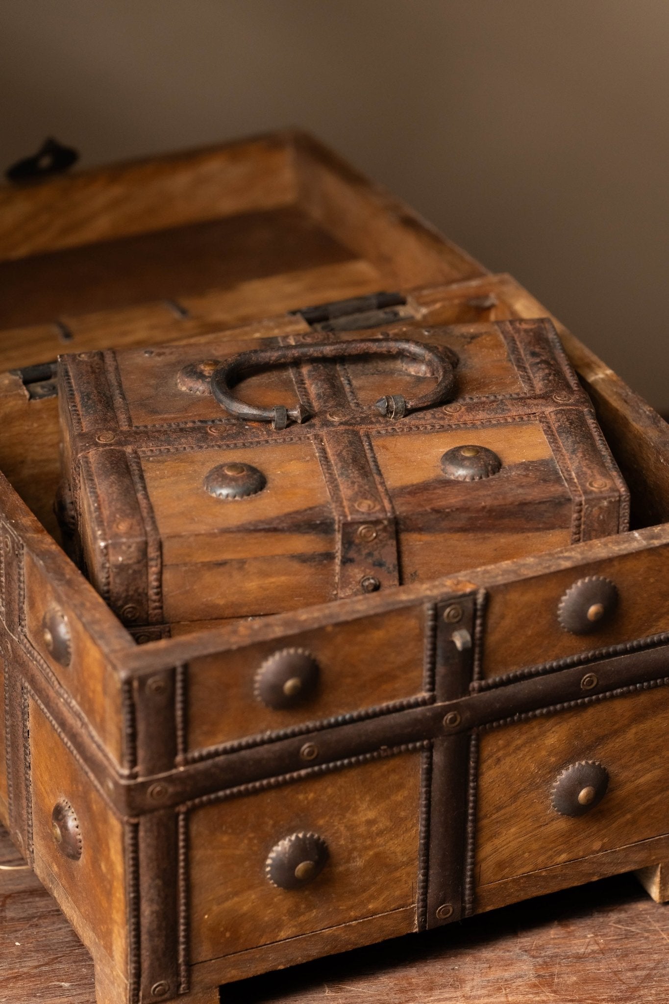 Mango Wood Charm Chest - TesuCabinets & Storage