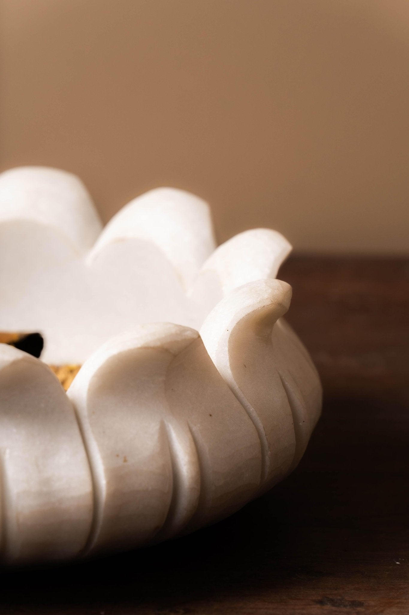 Marble Floral Bowl - TesuHome Decor