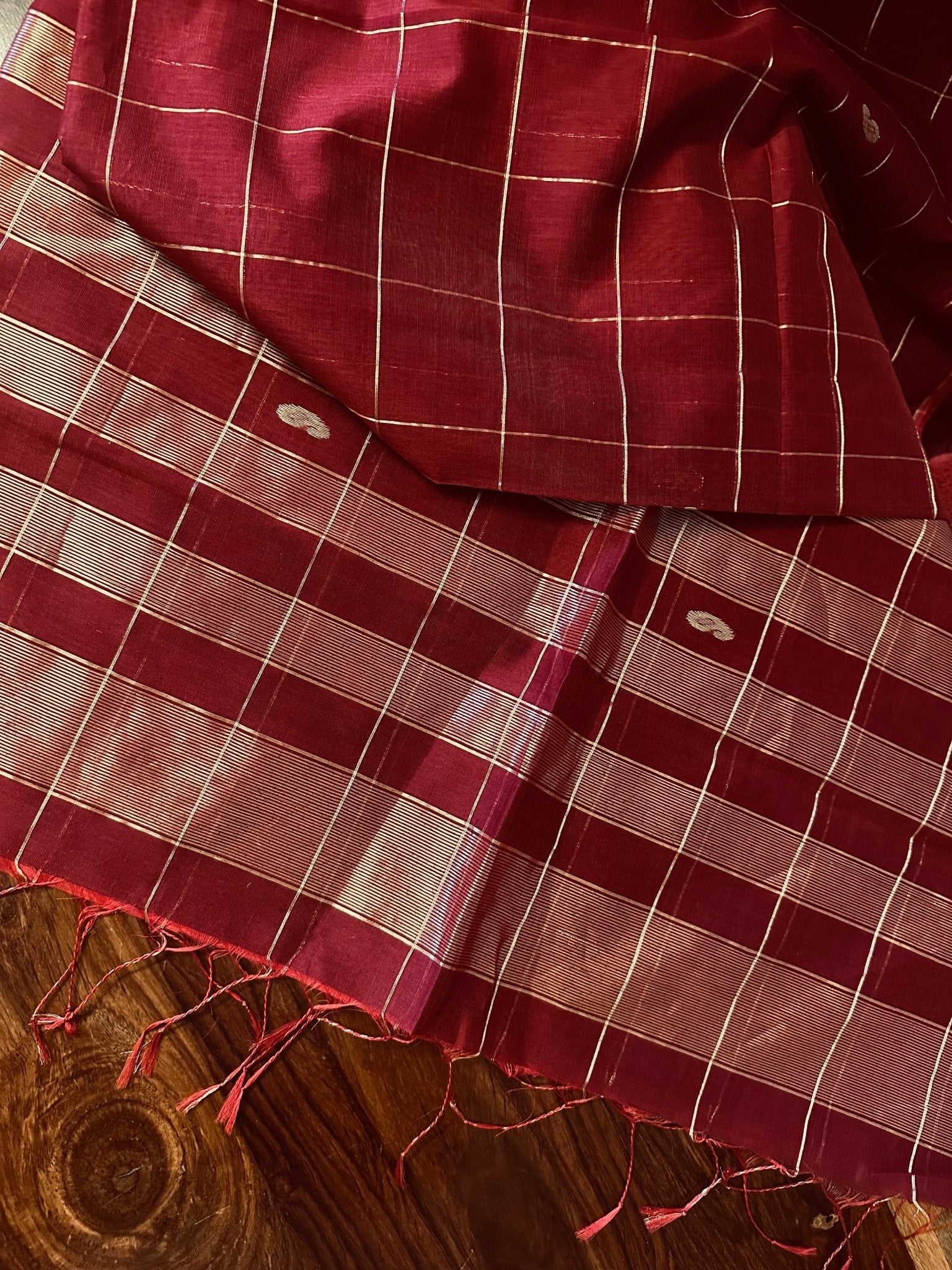 Mayuri Silk Maheshwari Saree - TesuSaree