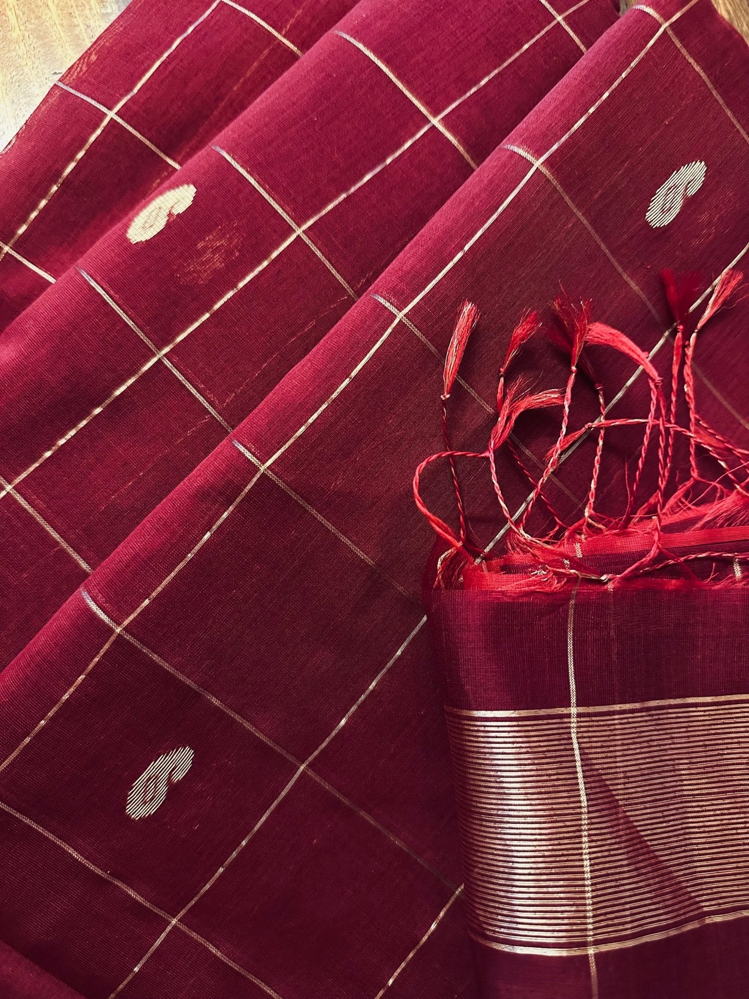 Mayuri Silk Maheshwari Saree - TesuSaree