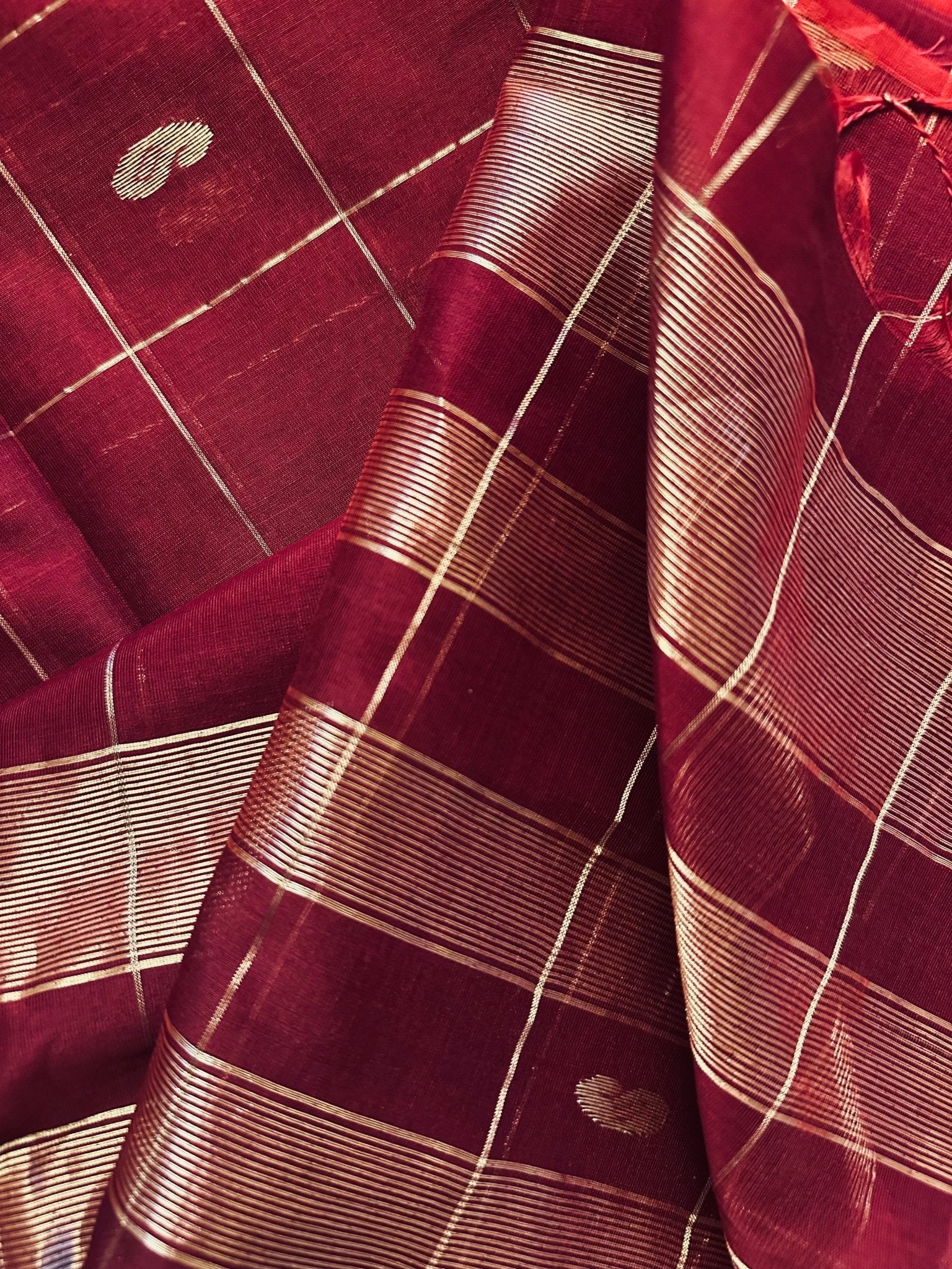Mayuri Silk Maheshwari Saree - TesuSaree