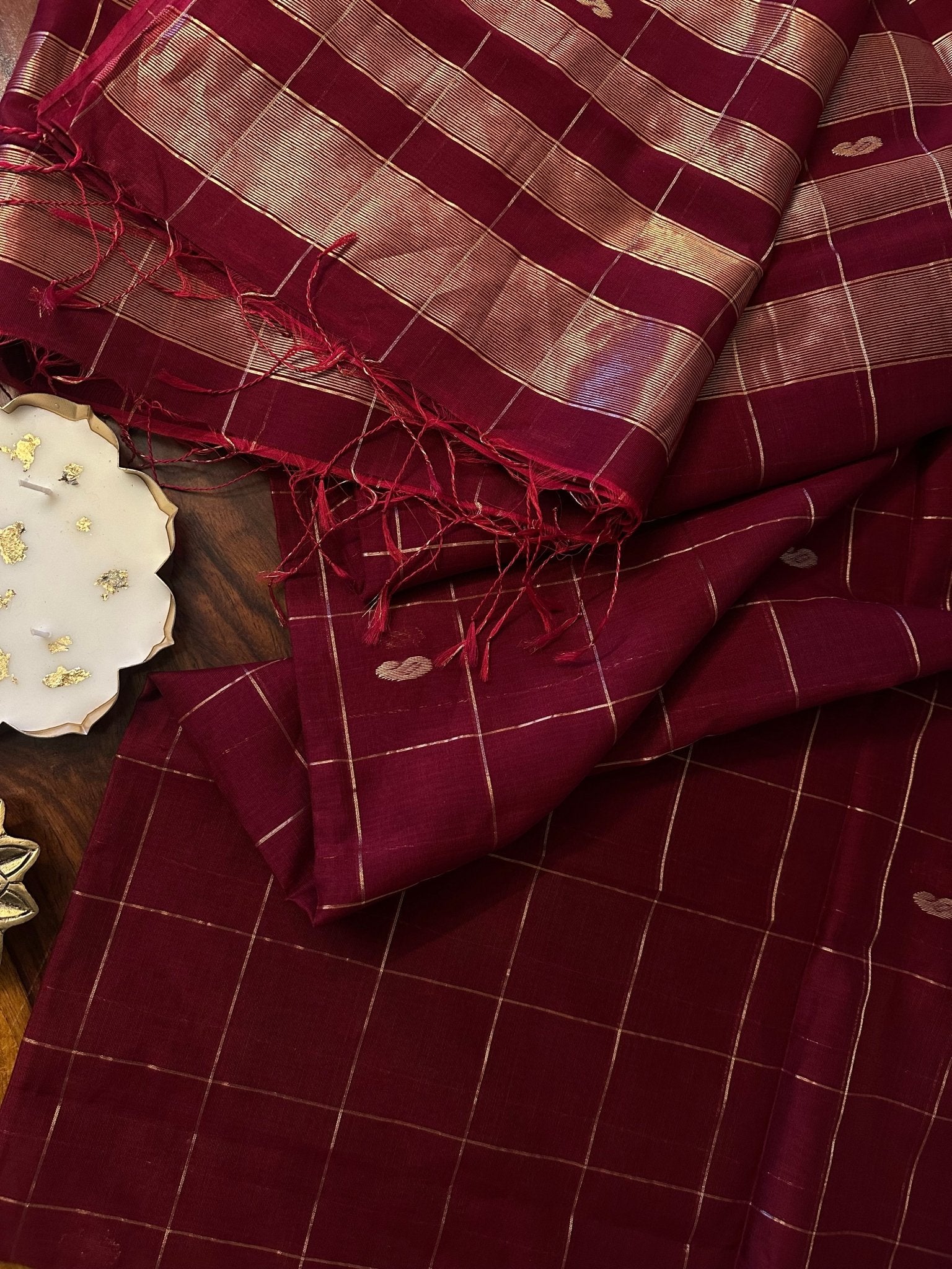 Mayuri Silk Maheshwari Saree - TesuSaree