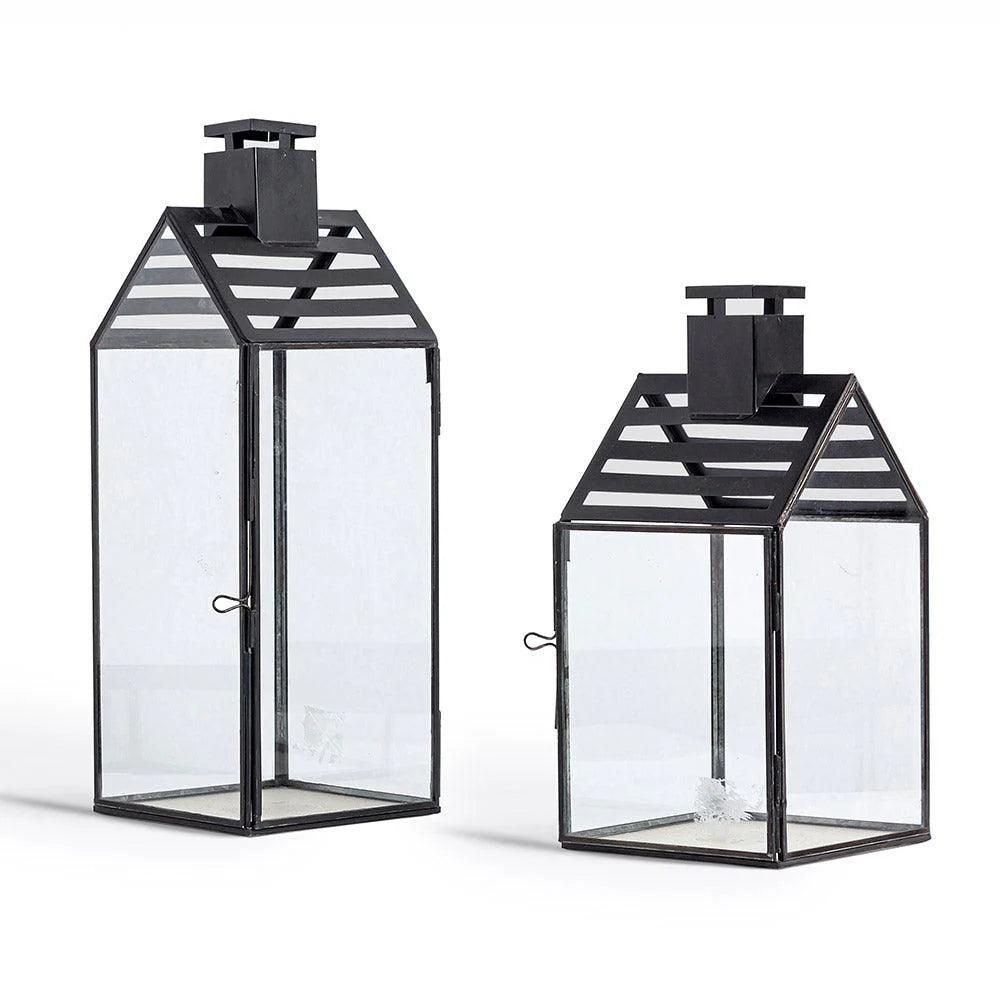 Modern Lantern Glow Set of 2 - TesuCandles & Candle Holders