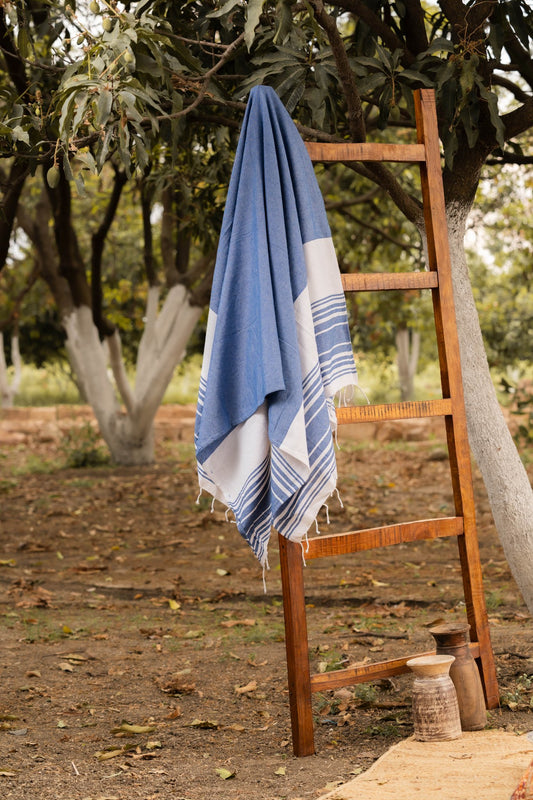 Ocean Blue Beach Towel - TesuTowels