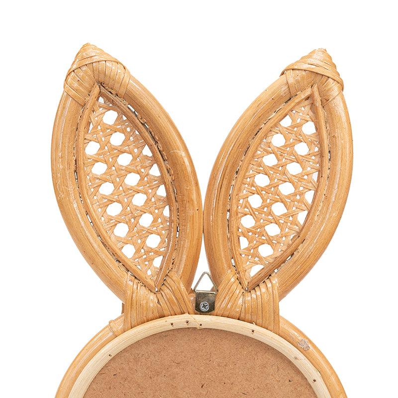 Rabbit Rattan Mirror - TesuMirror
