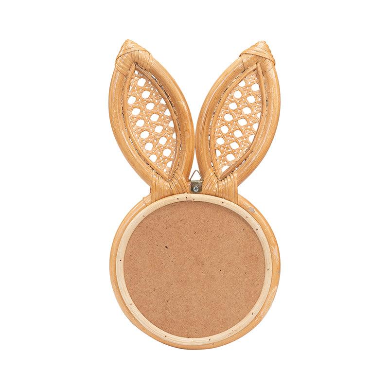 Rabbit Rattan Mirror - TesuMirror