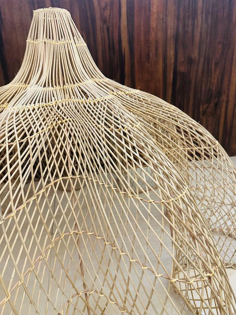 Rattan Canopy Pendant Lampshade - TesuLampshade