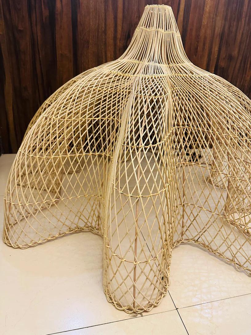 Rattan Canopy Pendant Lampshade - TesuLampshade