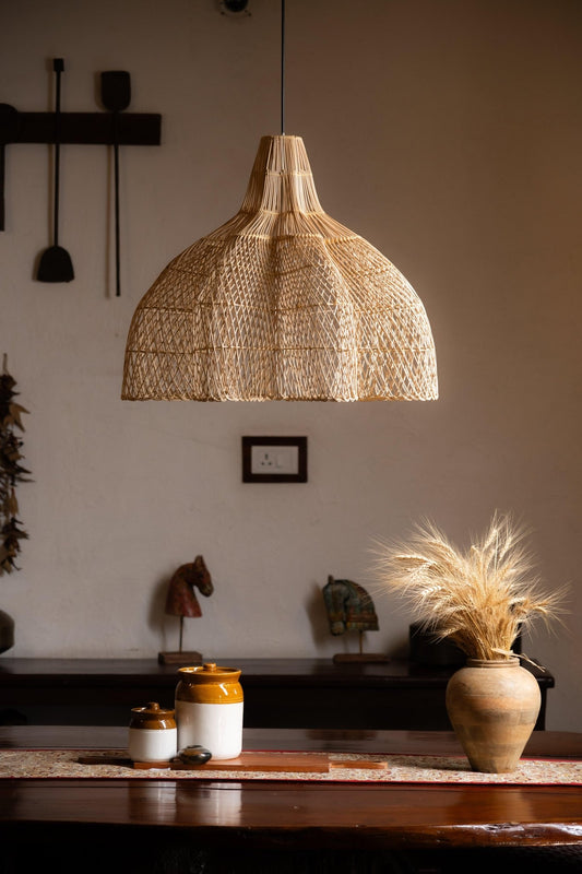 Rattan Canopy Pendant Lampshade - TesuLampshade