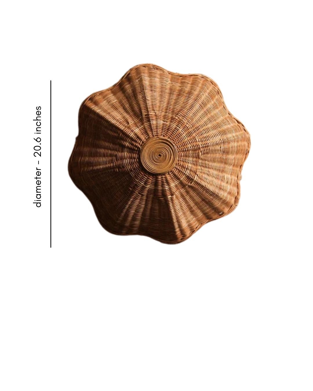 Rattan Flower Wall Light - TesuWall Light