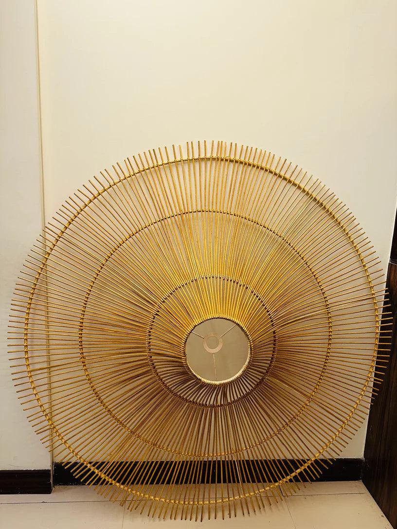 Rattan Giant Umbrella Pendant Lampshade - TesuLampshade