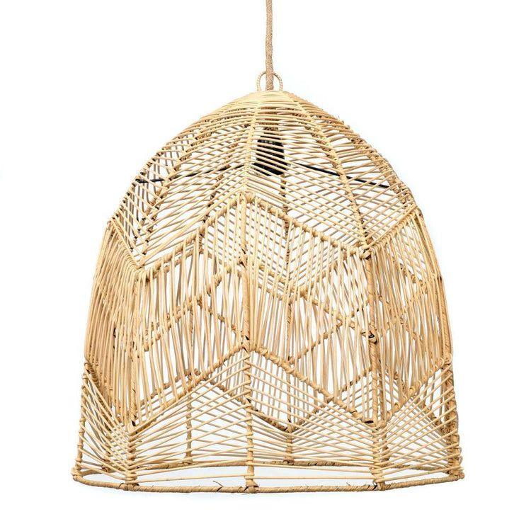 Rattan Pendant Dome Shaped Lampshade - TesuLampshade