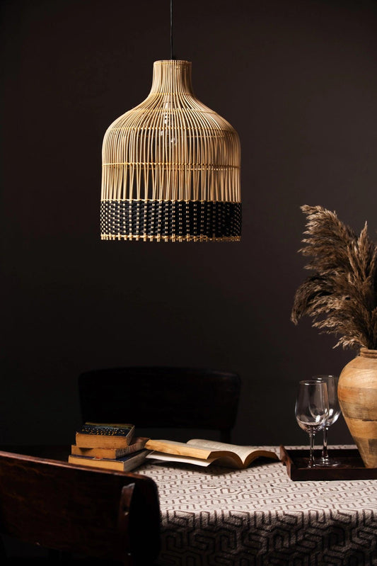 Rattan Umbrella Shaped Lampshade - TesuLampshade