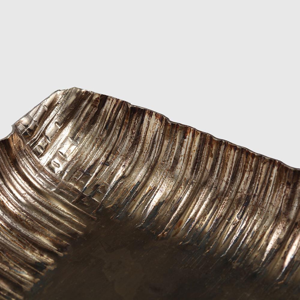 Ravya Hammered Tray Set - TesuServing Tray