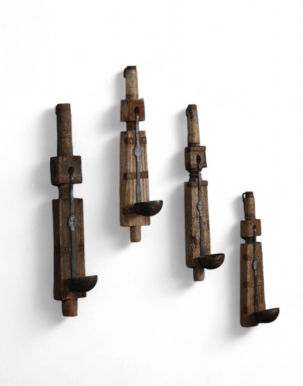 Reclaimed Wooden Wall Candle Holder - TesuWall Decor