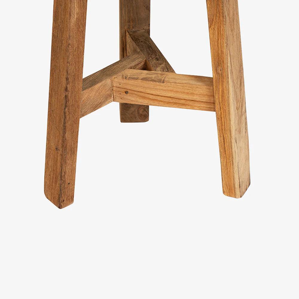 Round Wood Stool - TesuStool