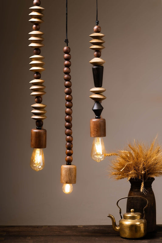 Rustic Glow Pendant Light - Set of 3 - TesuPendant Light