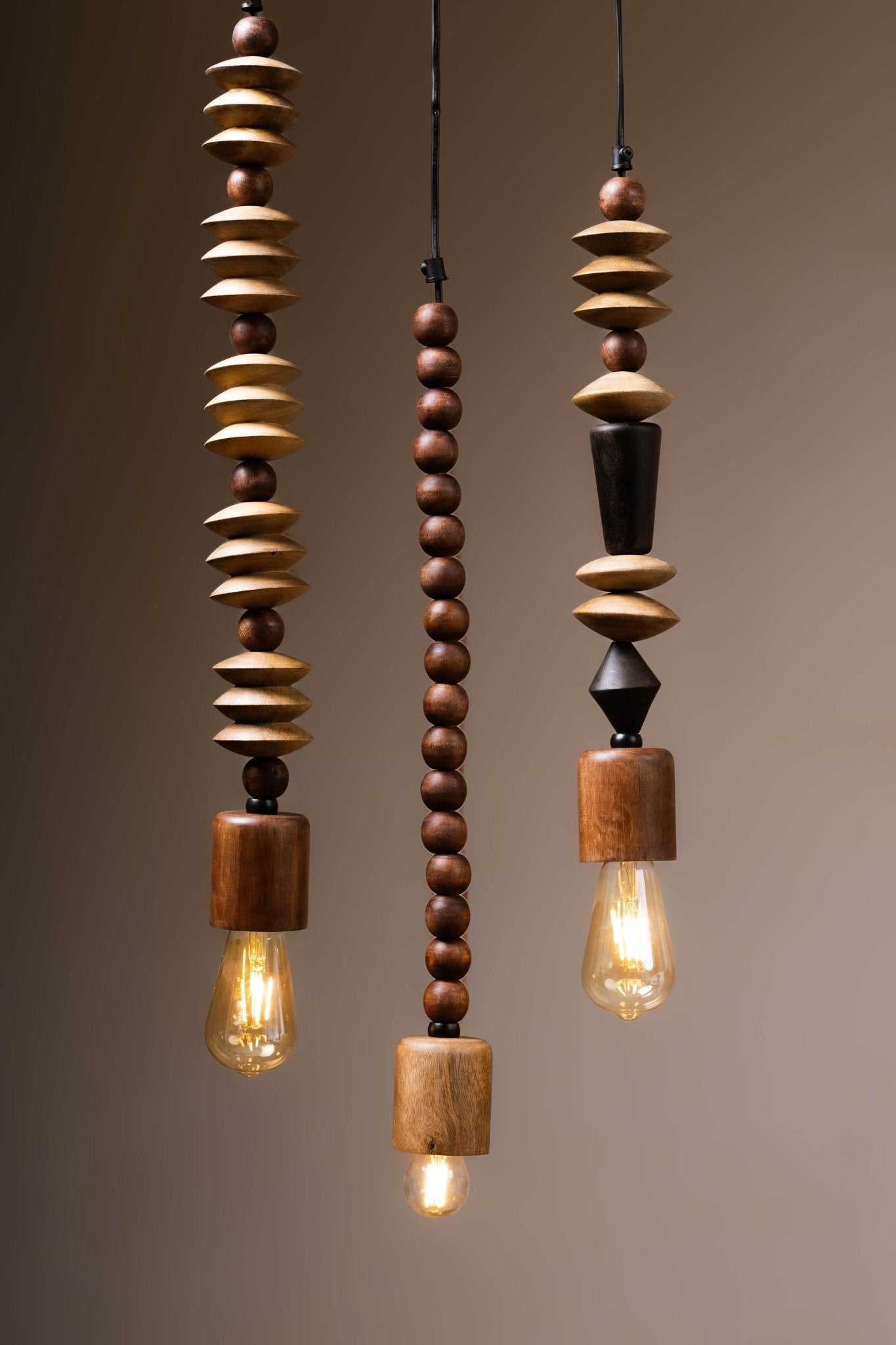 Rustic Glow Pendant Light - Set of 3 - TesuPendant Light