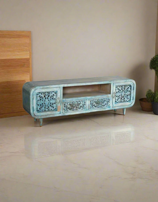 Rustic Mango Solid Wooden Cabinet - TesuCabinets & Storage