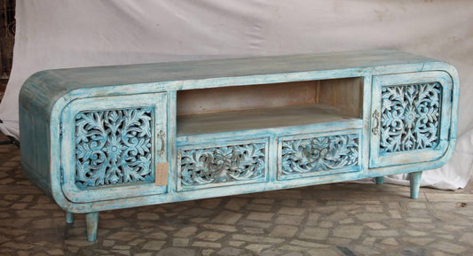 Rustic Mango Solid Wooden Cabinet - TesuCabinets & Storage