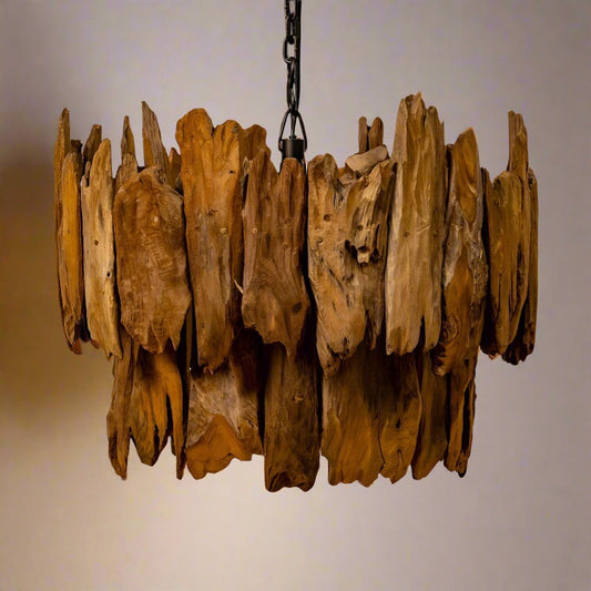 Rustic Wooden Chandelier Lamp - TesuChandelier Lamp