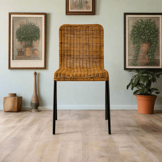 Rustic Woven Accent Chair - TesuChairs & Seating
