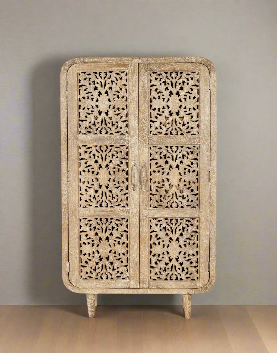 Sandal Bloom Almirah - TesuCabinets & Storage
