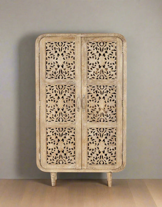 Sandal Bloom Almirah - TesuCabinets & Storage