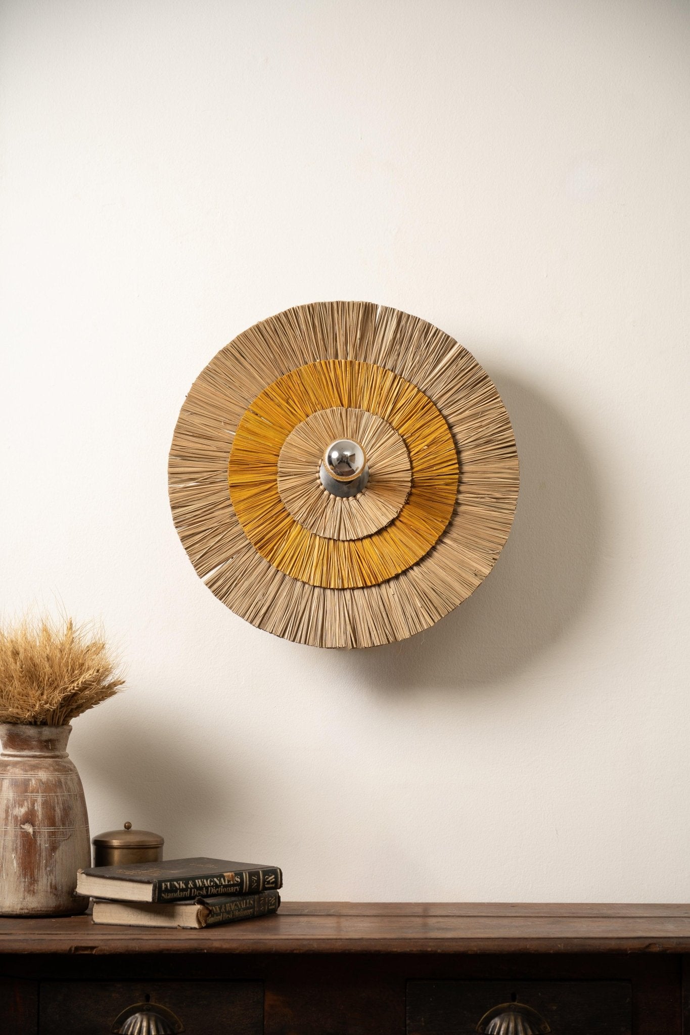 Seagrass Wall Light with Stand - TesuWall Light