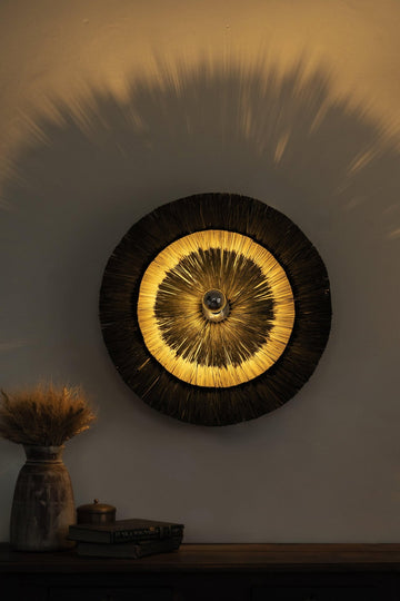 Seagrass Wall Light with Stand - TesuWall Light