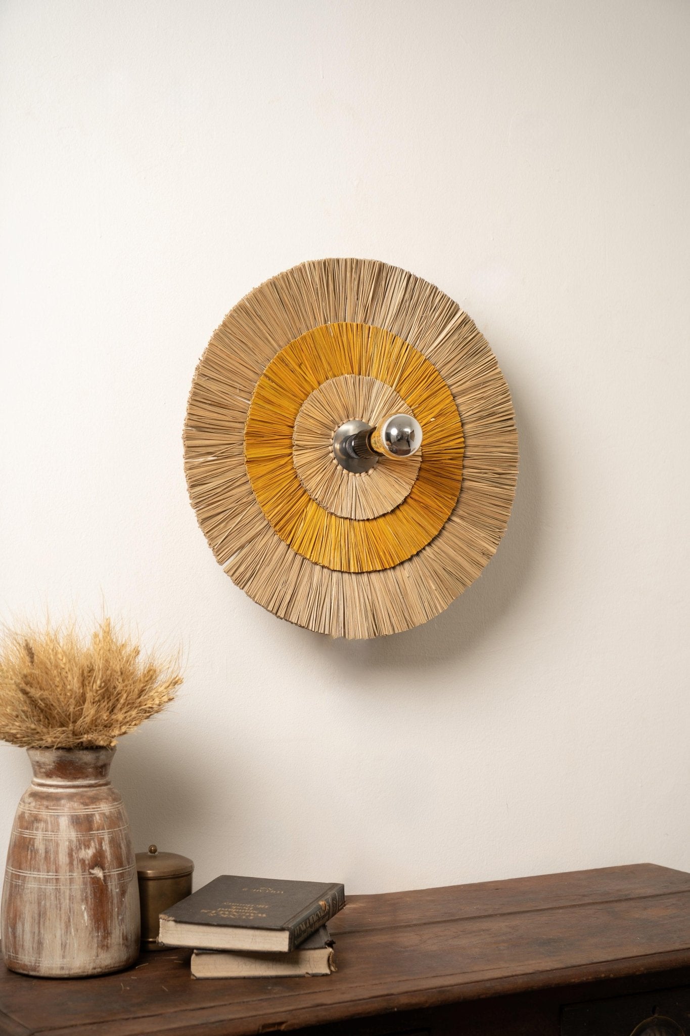 Seagrass Wall Light with Stand - TesuWall Light