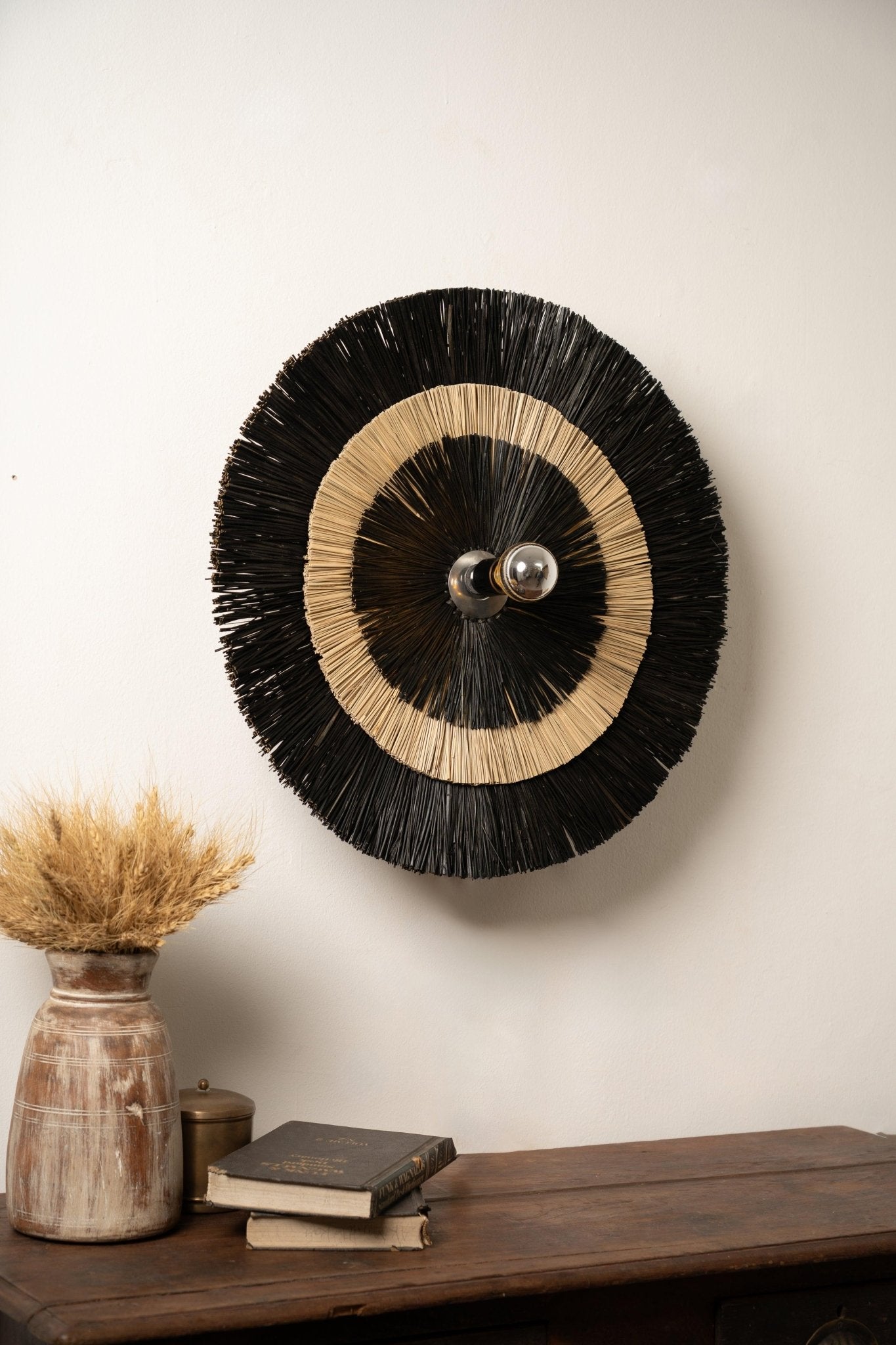 Seagrass Wall Light with Stand - TesuWall Light