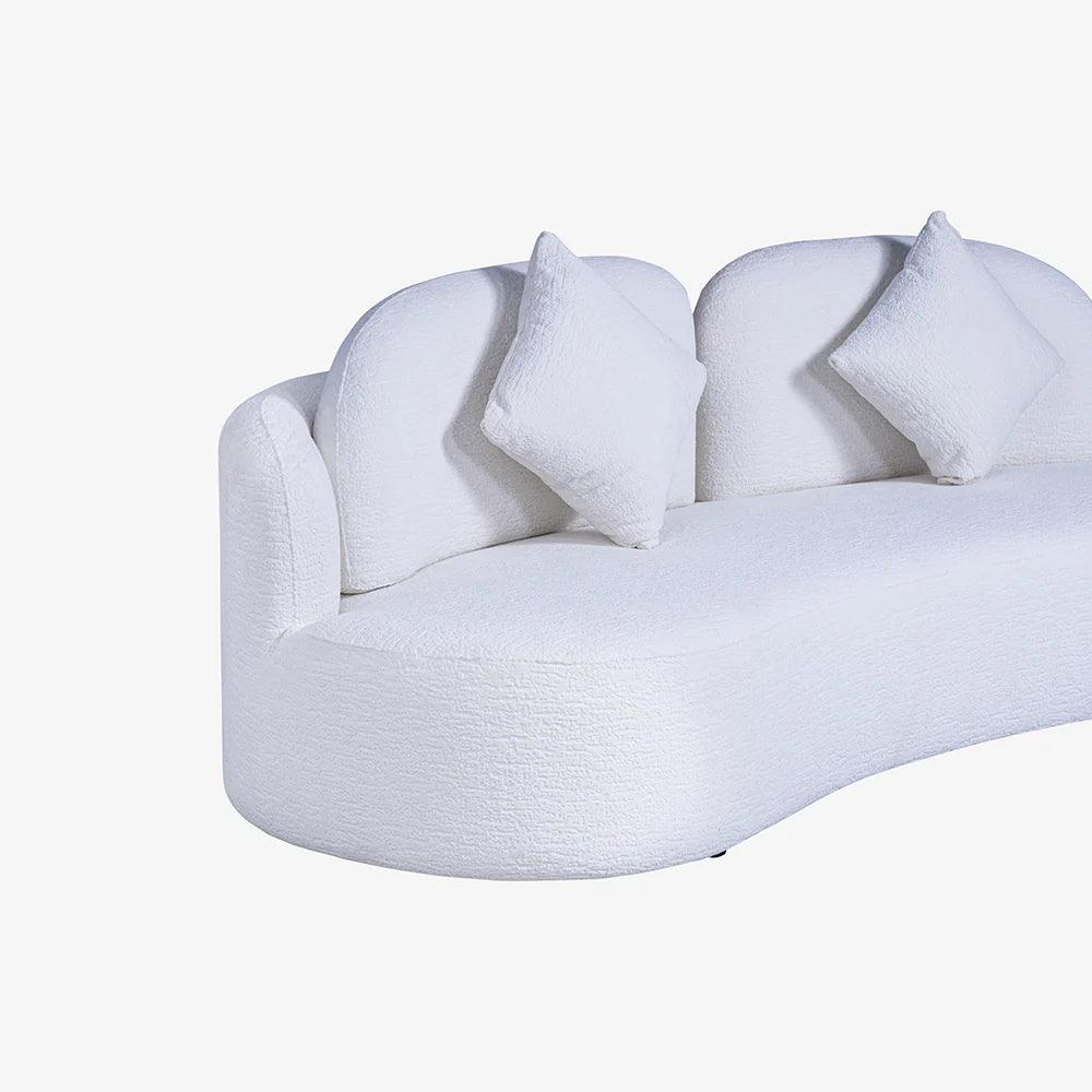 Serene White Sofa - TesuChairs & Seating