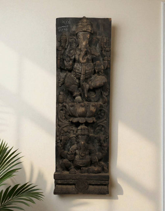 Shri Vighnaharta Panel - TesuWall Decor