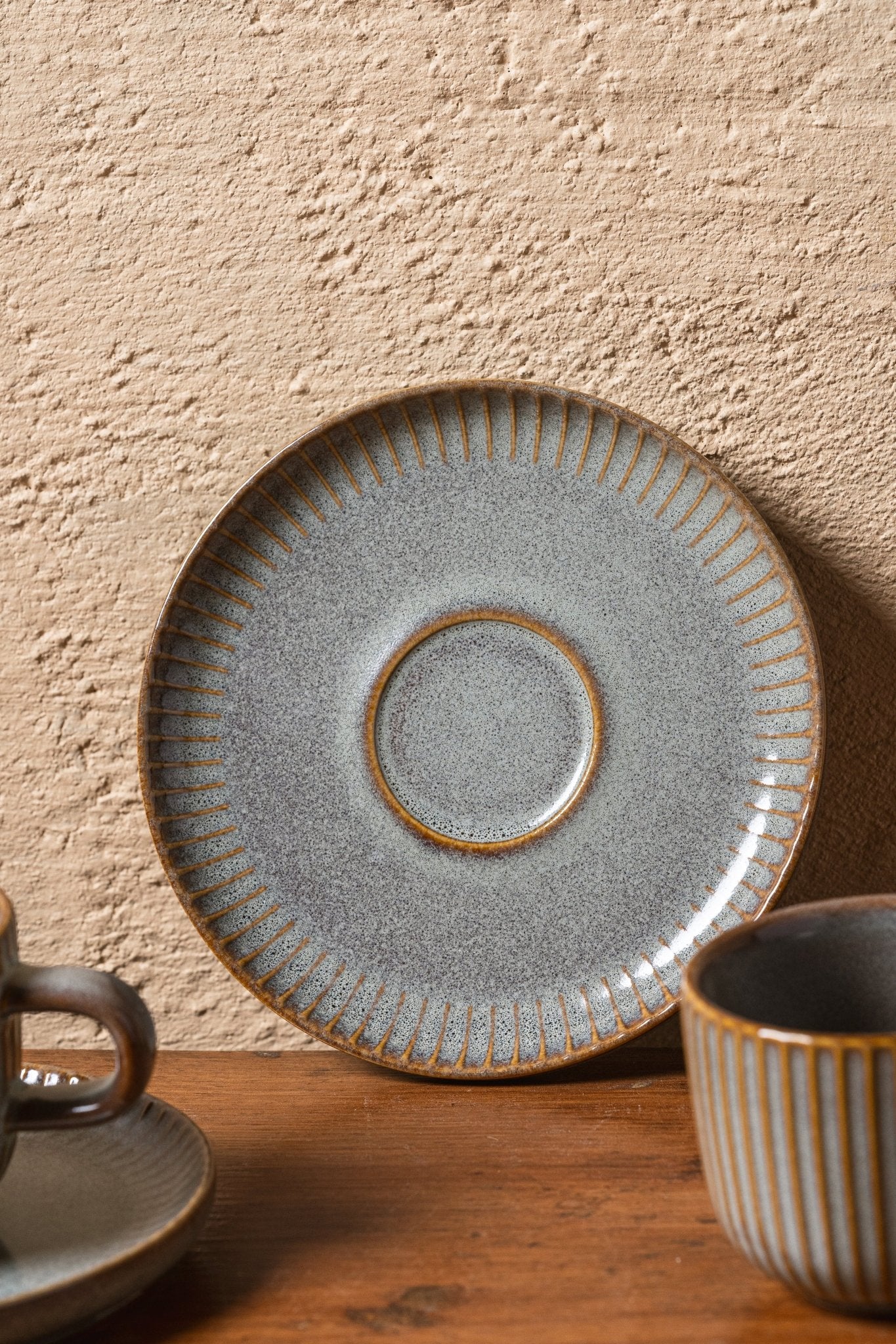 Sienna Cup and Saucer - Set of 13 Pieces - TesuCeremic