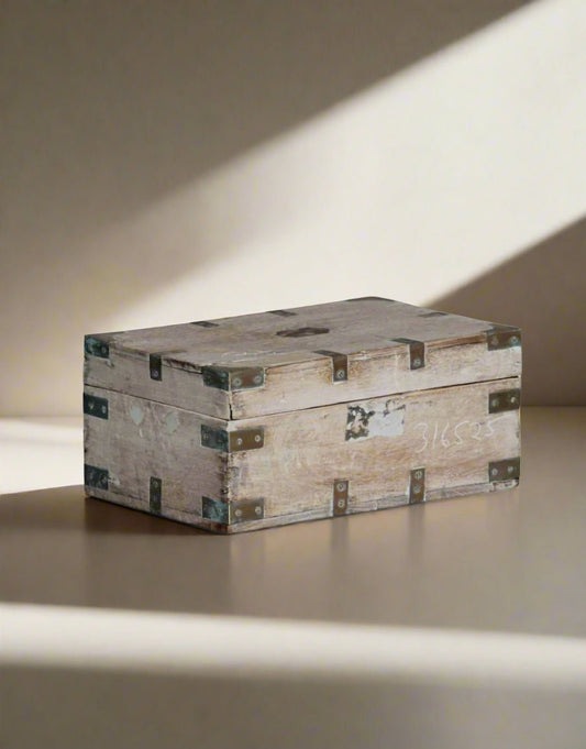 Small Wooden Chest - TesuCabinets & Storage