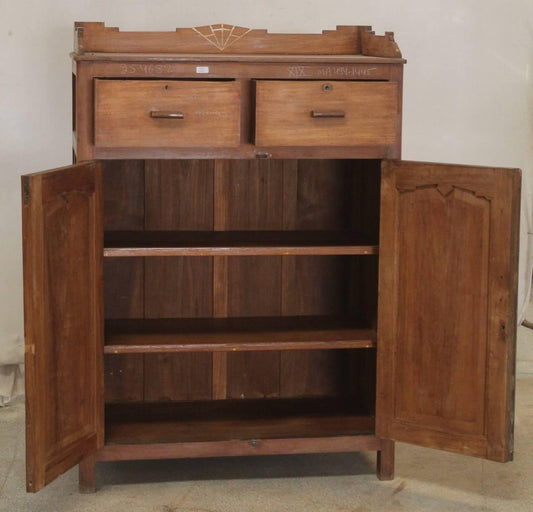 Teak Wood Almirah - TesuCabinets & Storage