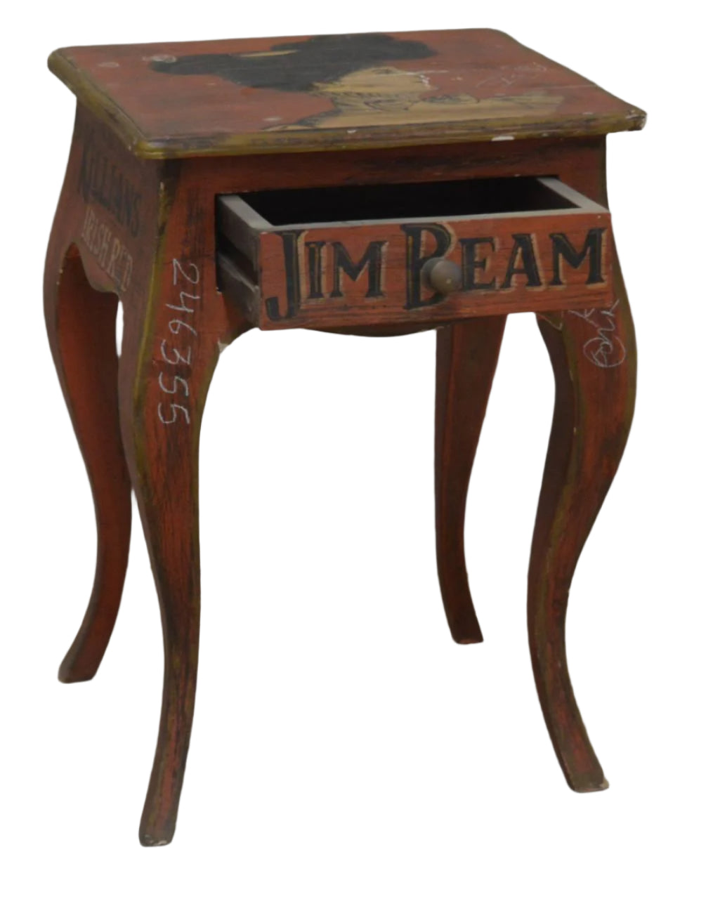 Vintage Typography Wooden Table - TESU