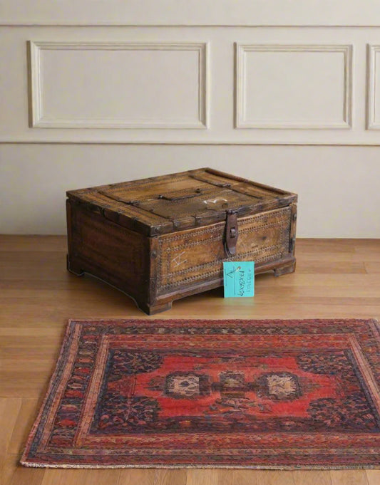 Timeless Trove Vintage Wooden Storage Box - TESU