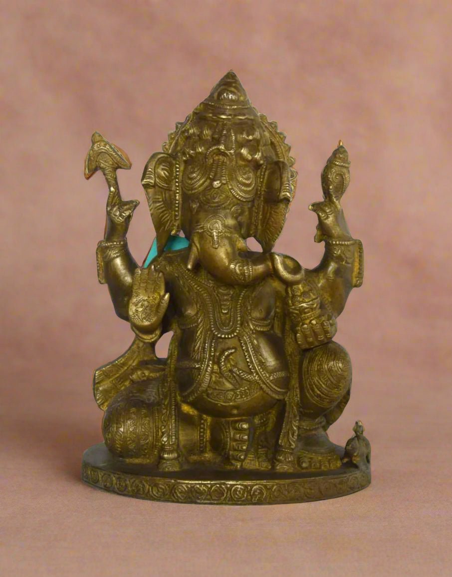The Blessing Ganesha - TesuBrass Sculptures