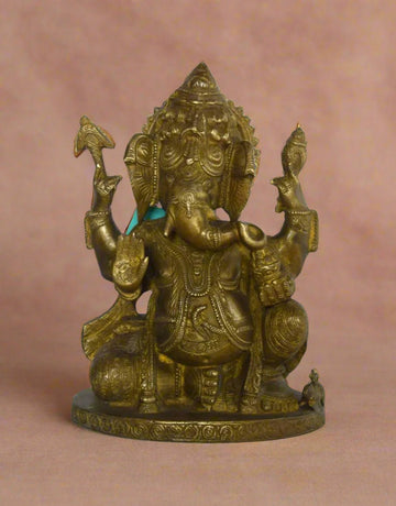 The Blessing Ganesha - TesuBrass Sculptures