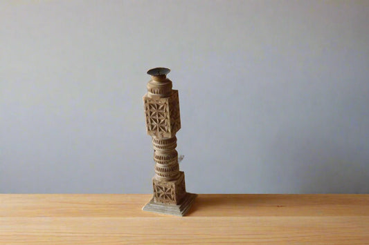 The Carved Candle Stand - TesuCandles & Candle Holders