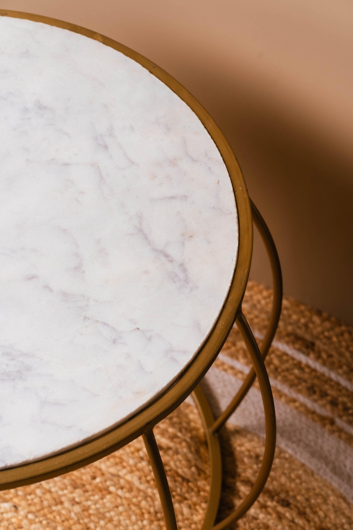The Luxe Marble Accent Table - TesuSide Table