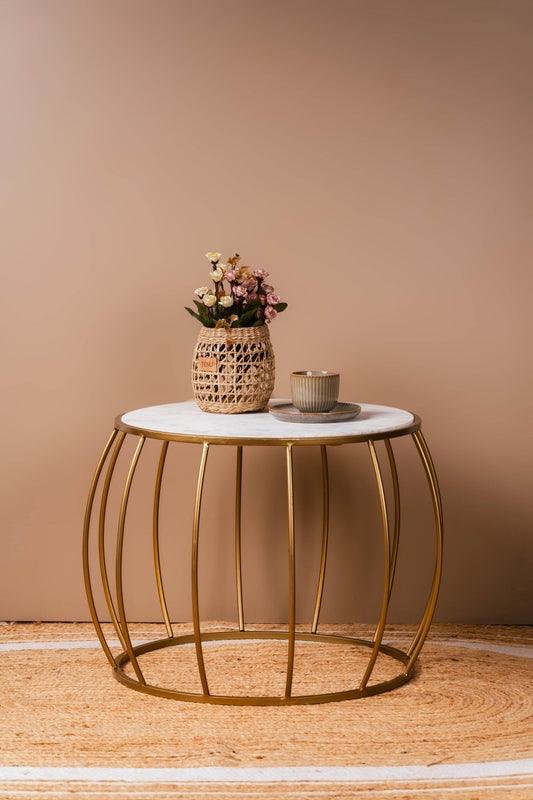 The Luxe Marble Accent Table - TesuSide Table