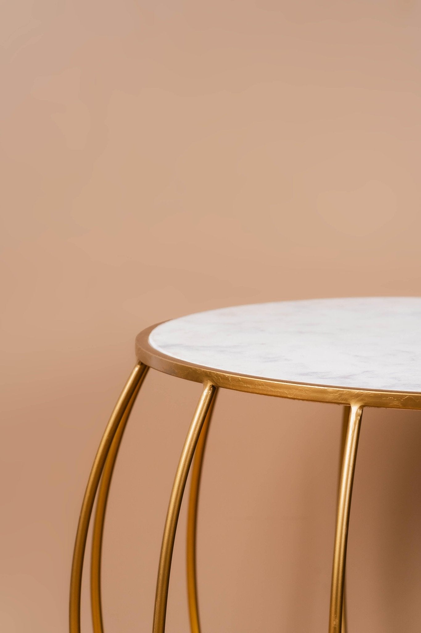The Luxe Marble Accent Table - TesuSide Table