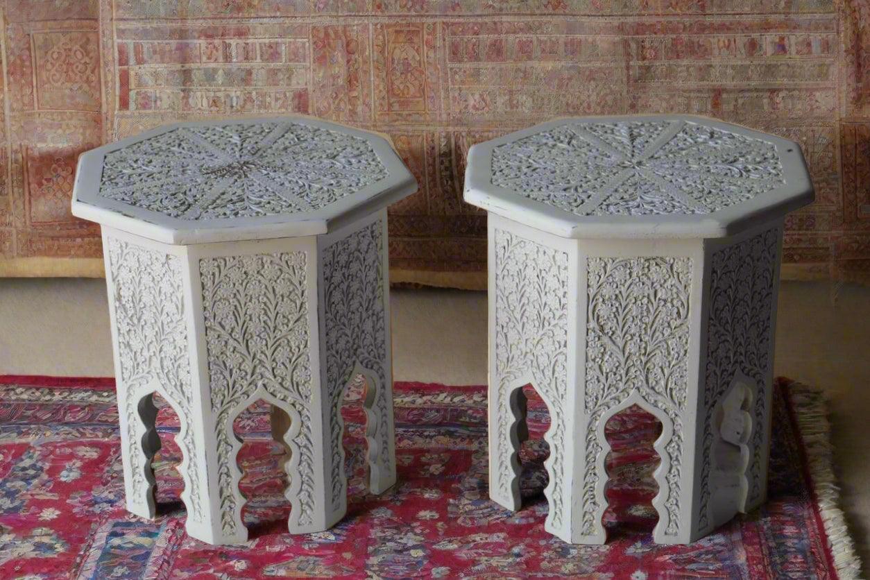 The Maharaja Octagon Stool - TesuFolding Chairs & Stools